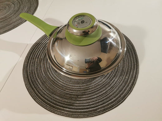 AMC Premium System Pfanne 20 cm 1,3 L mit Deckel und Visiotherm - Produktbild 3 | potoria.de