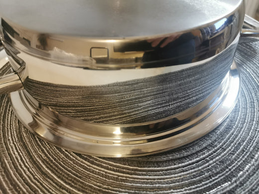 AMC, Premium Topf 24 cm, Tiefe 8 cm 3,5 Liter, Deckel Visiotherm Audiotherm - Produktbild 7 | potoria.de