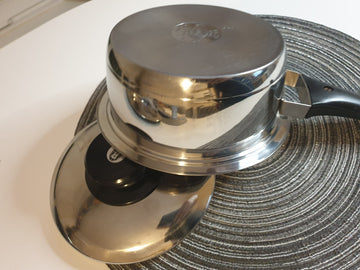 AMC Stieltopf, Kasserolle 16 cm, Höhe 6 cm mit Deckel, Induktion - Produktbild 3 | potoria.de