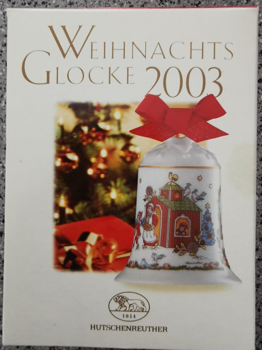 Hutschenreuther 02250 722792 27920 Porzellan Weihnachtsglocke 2003 - Produktbild 1 | potoria.de