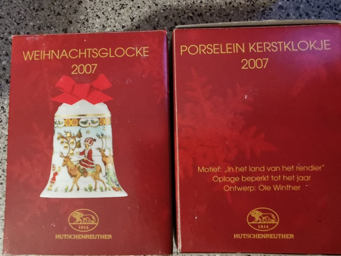 Hutschenreuther 02250 722800 27920 Porzellan Weihnachtsglocke 2007 - Produktbild 1 | potoria.de