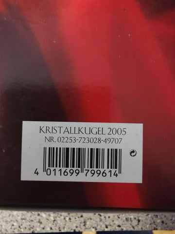 Hutschenreuther 02253 723028 49707 Kristallglas Weihnachtskugel 2005 - Produktbild 2 | potoria.de