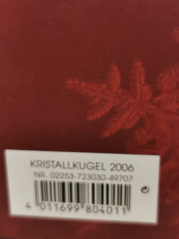 Hutschenreuther 02253 723030 49707 Kristallglas Weihnachtskugel 2006 - Produktbild 2 | potoria.de