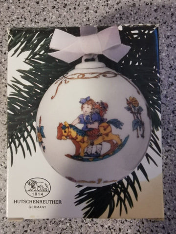 Hutschenreuther 4 Porzellan Weihnachtskugel 1986-1989 Mit höchsten Sammlerwert - Produktbild 2 | potoria.de