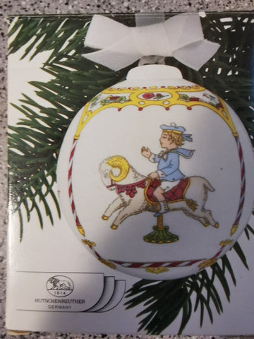 Hutschenreuther 4 Porzellan Weihnachtskugel 1986-1989 Mit höchsten Sammlerwert - Produktbild 4 | potoria.de