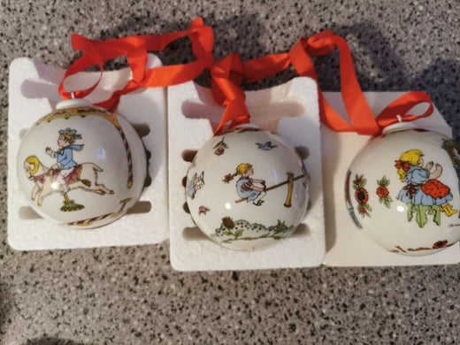 Hutschenreuther 4 Porzellan Weihnachtskugel 1986-1989 Mit höchsten Sammlerwert - Produktbild 10 | potoria.de