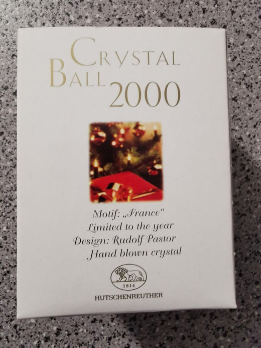 Hutschenreuther 4011699693851 Kristallglas Weihnachtskugel 2000 - Produktbild 2 | potoria.de