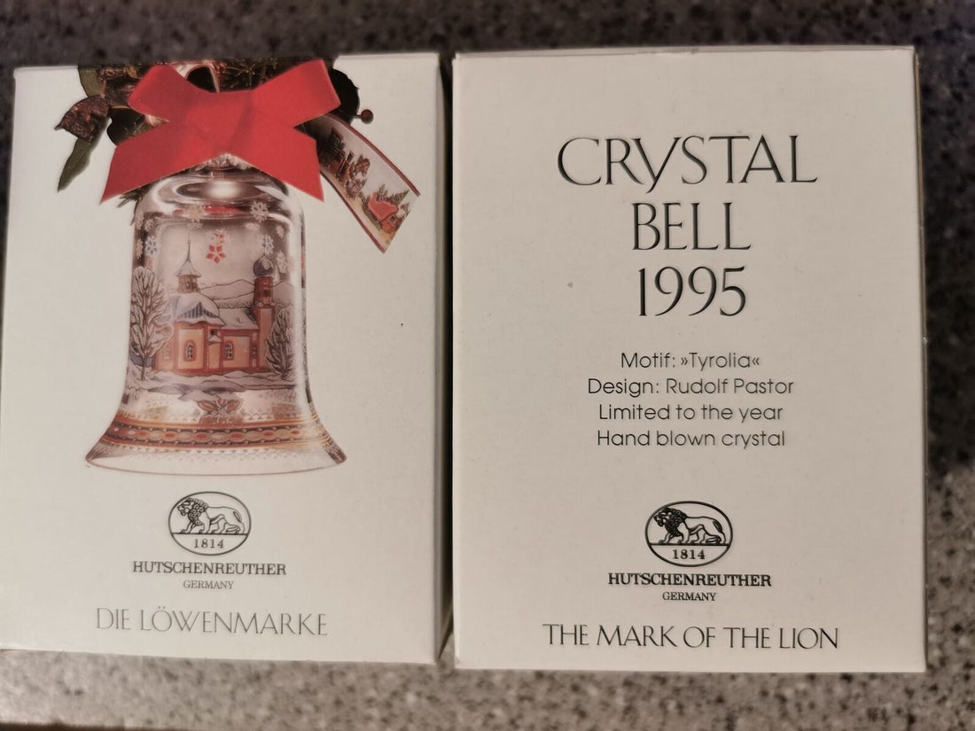 Hutschenreuther Kristallglas Weihnachtsglocke 1995 - Potoria Produktbild