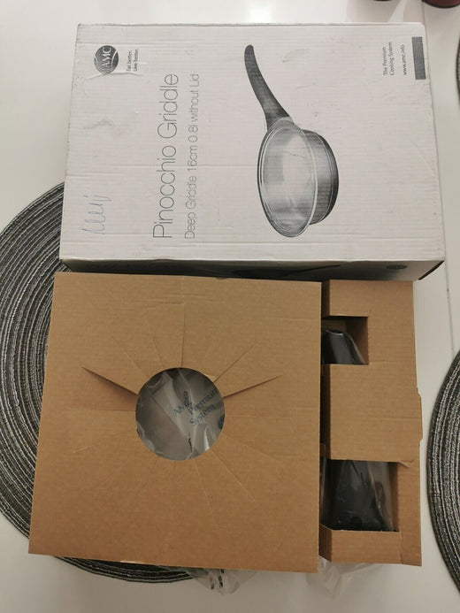 potoria AMC Pfanne 16 cm in Originalverpackung, hochwertiger Edelstahl, induktionsgeeignet für das Premium Cooking System